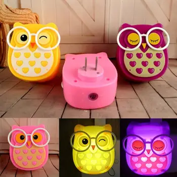 

Dreams Owl Night Light LED Light Control Mini Automatic Daylight Sensor