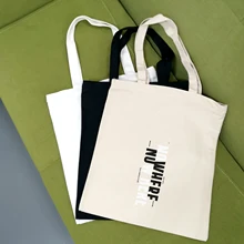 В стиле «панк» с буквенным принтом Для женщин холст хозяйственные сумки эко многоразовые сумки для девушек Для женщин пляжные сумки Vintagen уличной моды сумки на плечо