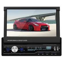 

45% Hot Sales! Retractable 7 Inch Touch Screen Bluetooth-compatible Car Radio Video MP5 Player Accessories