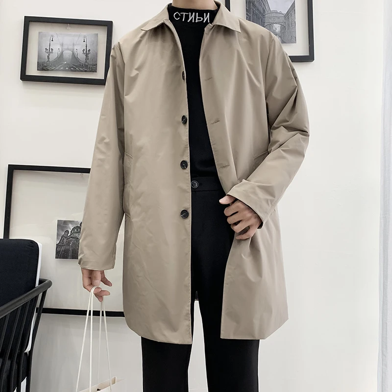 m and s mens trench coat