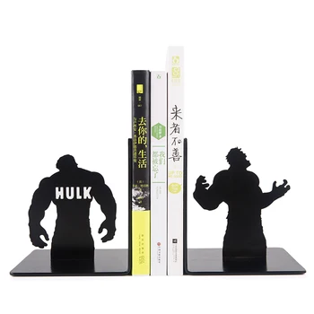 

Creative Marvel hulk Metal Desk Stands Bookend Holder Office School Supply Stationery Gift students Home decoration