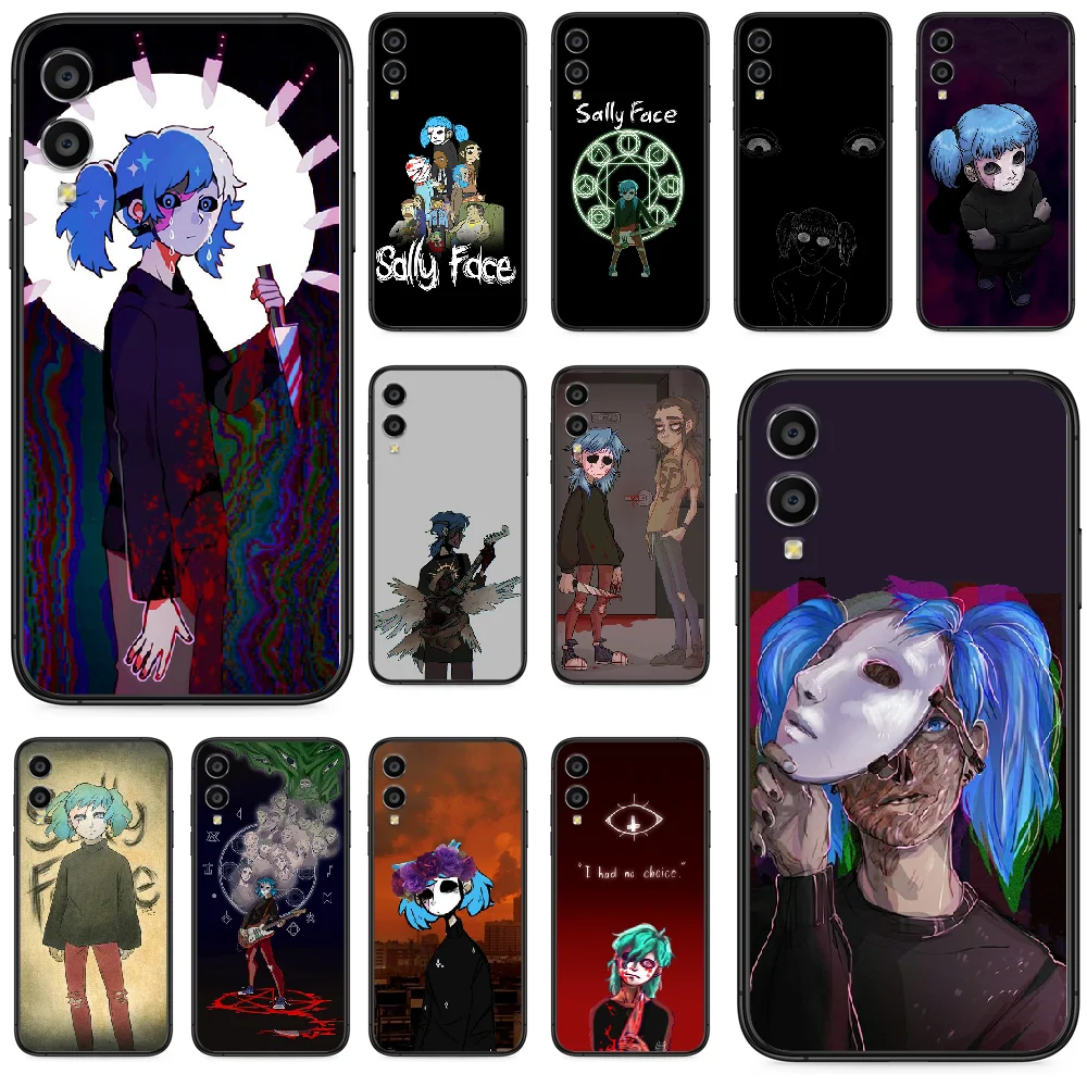 Чехол для телефона Sally Face Game Huawei Honor 10 10i 20 6A 7A 8 8A 8X 9 9X Play View Lite Pro черный чехол из ТПУ