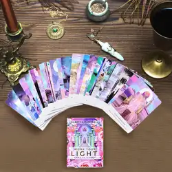 44 шт. светильник Oracle Cards красивые карты Oracle колода игра руководство гадание воссоединится с вашей душой