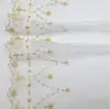 1 Meter Water Soluble Embroidered Flower Mesh Fabric Gold Lace DIY Lace Trim Garment Accessories Lace Fabric 22CM Width ► Photo 3/6