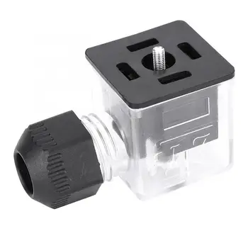 

5PCs Plug Solenoid Valve Accessories Electrical Connector Waterproof with Light Non-Cable AC