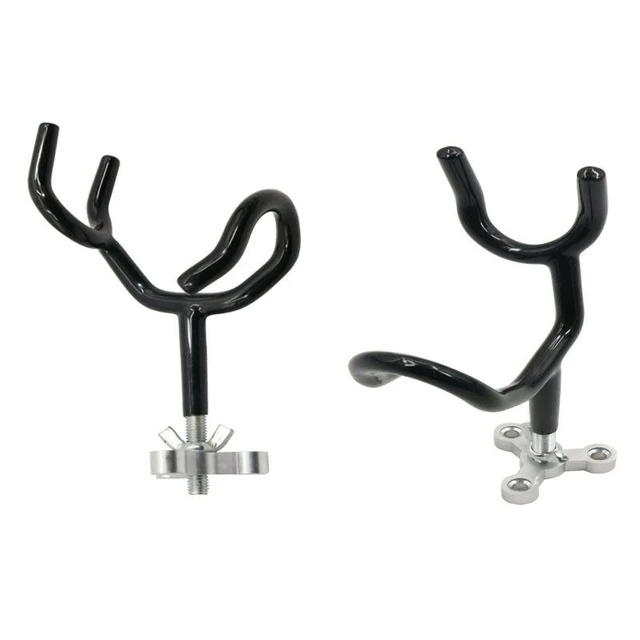 20 Degree Angle Rod Holders with Mounting Base PVC Coated Steel Wire  Fishing Pole Holders for Boat