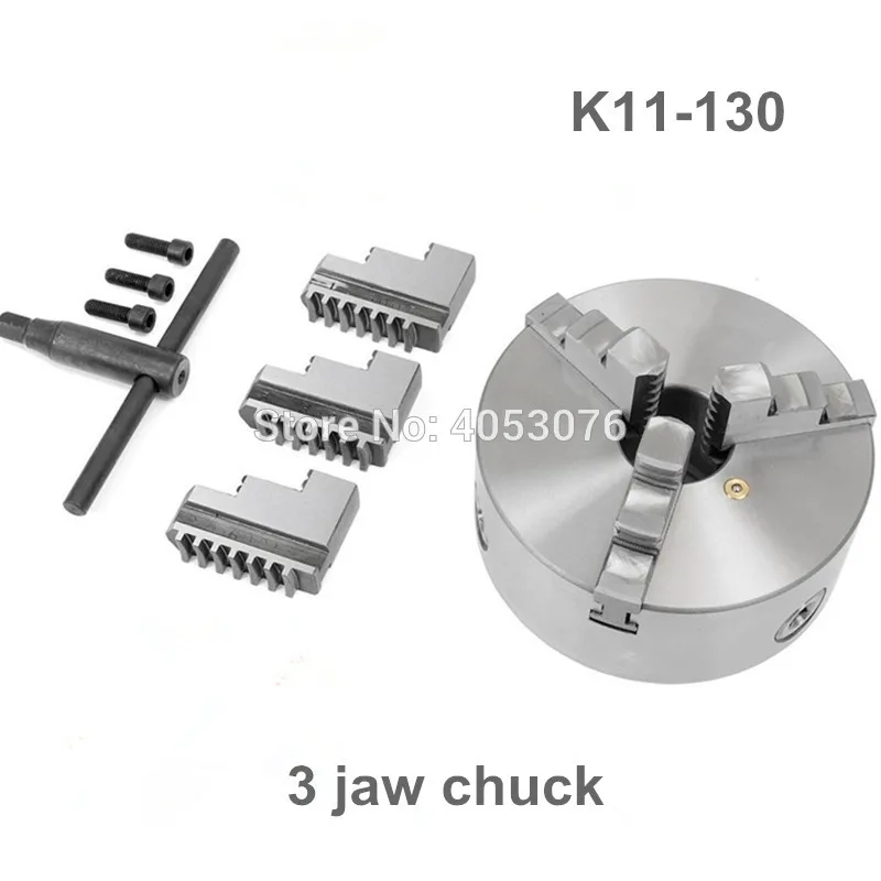 

K11-130 3 jaw scroll chuck 130MM manual lathe chuck 3-Jaw Self-centering Chuck