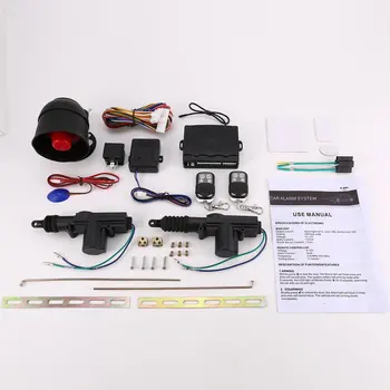 

New Universal Car Alarm Remote Control Security System 2 Door Central Door Lock Locking Kit Set Keyless Entry System
