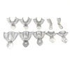 Dental Metal Impression Trays Stainless Steel Impression Tray With Holes Quarter ,Anterior, Small, Medium,Large ► Photo 2/6