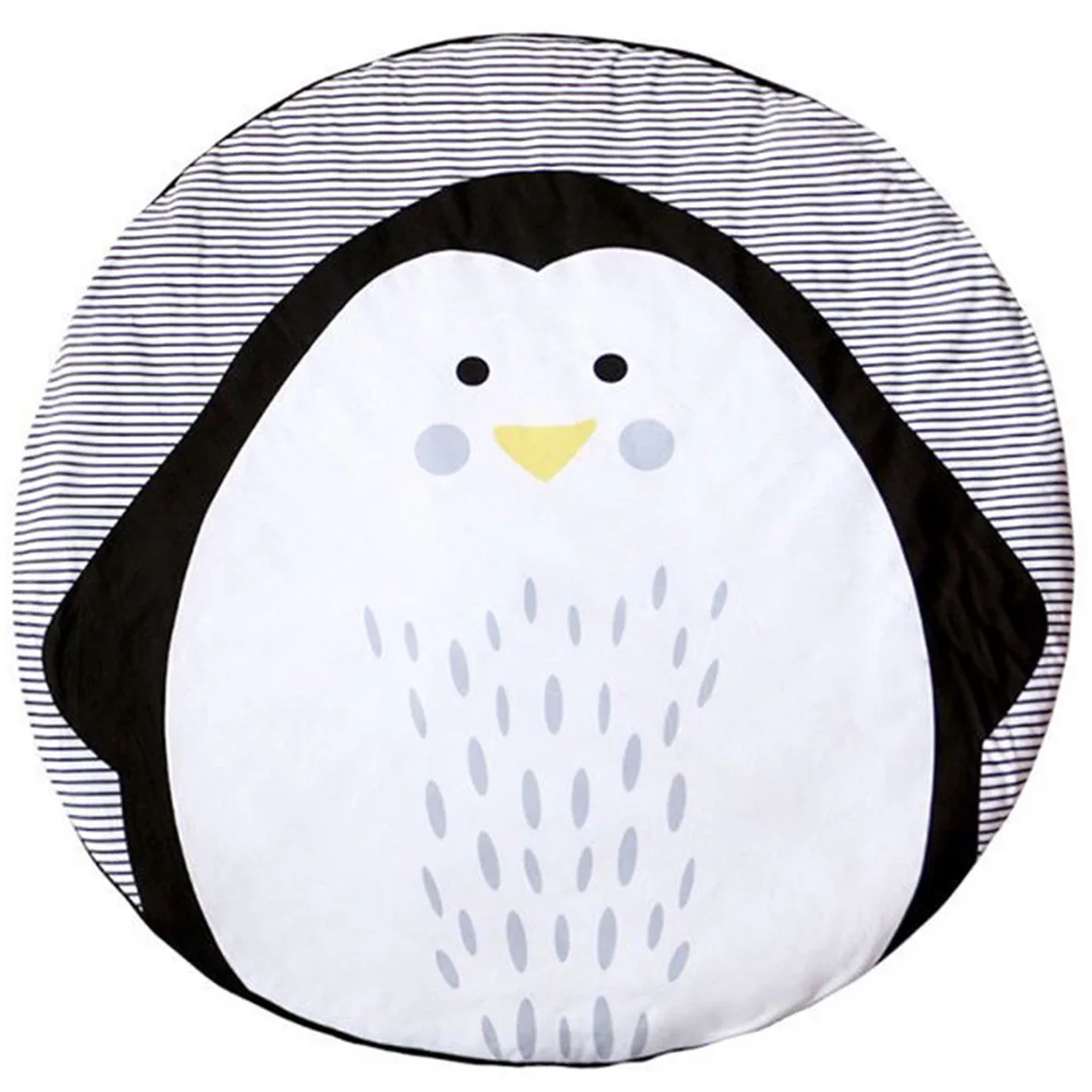 

Newborn Baby Blanket Penguin Rug Game Mat Kids Crawling Carpet Children's Room Decoration baby Infant Bedding Stroller Blanket