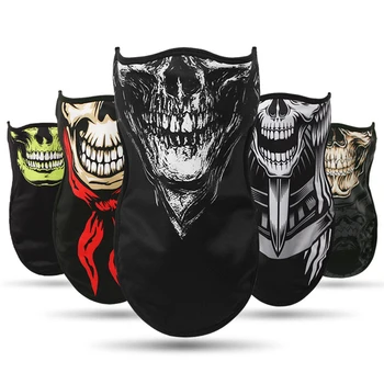 

New Motorcycle Face Mask Balaclava Moto Helmet Bandana Hood Ski Neck Full Face Mask Windproof Autumn Winter warm Face Shield#