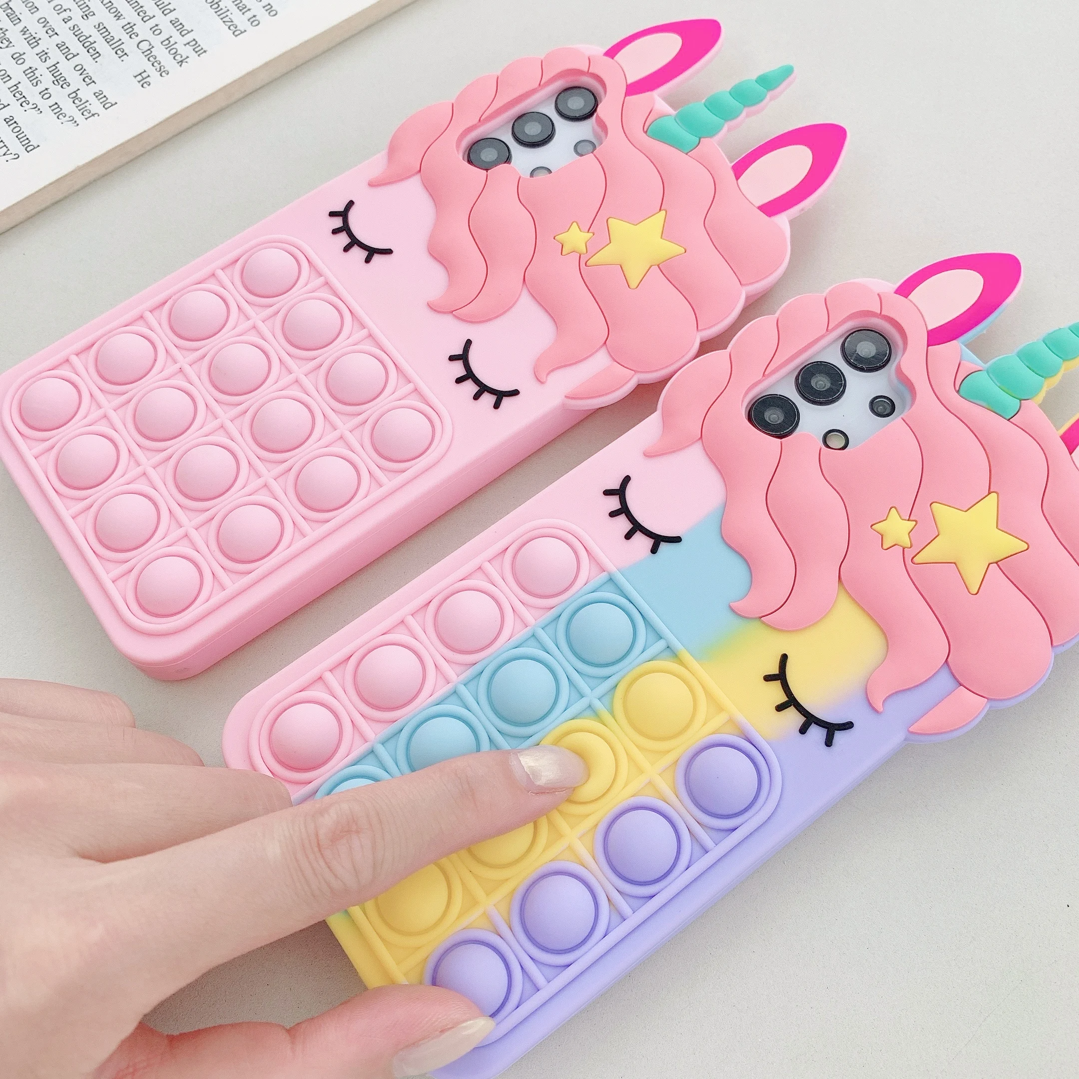 Unicorn Pop Fidget Phone Case (Samsung)