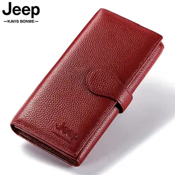 

2020 Luxury Brand Leather Wallets Women Long Zipper Coin Purses Big Capacity Clutch With Card Holder Ladies Phone Bag Fashion