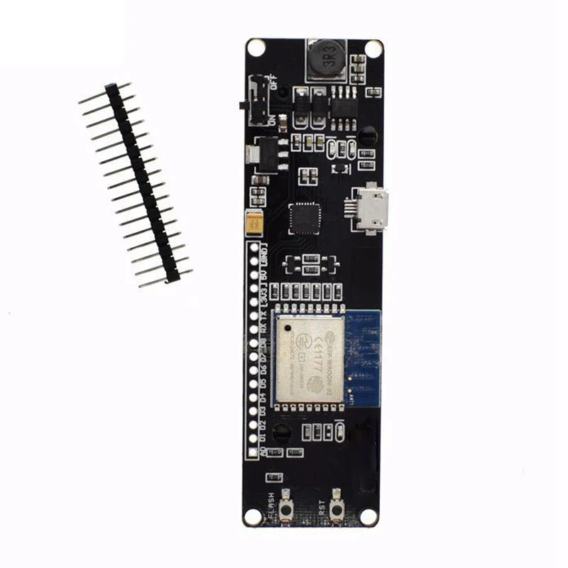 Для Wemos D1 Esp8266 Мини Wifi беспроводной модуль Nodemcu 18650 батарея макетная плата Esp-Wroom-02 материнская плата 1A Pwm I2C
