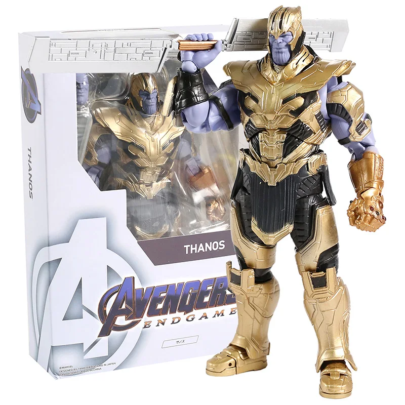 SHF S.H.Figuarts Marvel Avengers Endgame Thanos PVC Action Figure Gifts In Box 