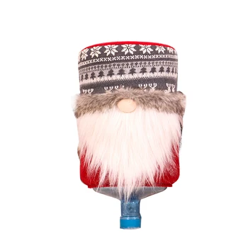 

Christmas Decoration Washable Cloth Bucket Protector Home Accessories Drinking Fountain Dustproof Water Dispenser Cover Reusable
