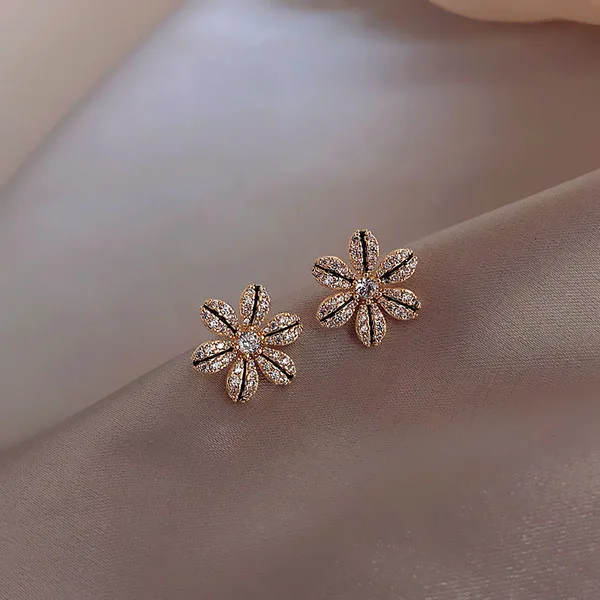 

S1398 Fashion Jewelry Earrings Cute Flower Stud Earrings