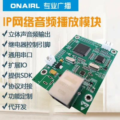 IP Network Broadcast Audio Module Board Function Customization Protocol Docking OEM System Integration Board - Color: type 1