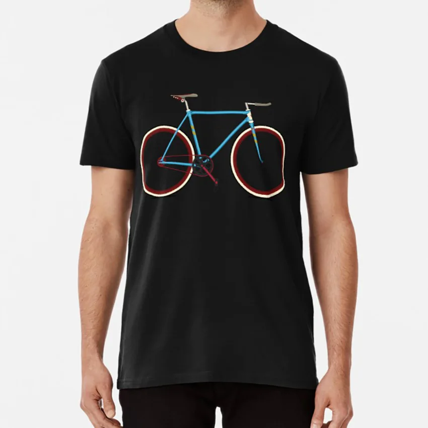 Bike T shirt bike bikes cycle cycling bicycle bicycles fixie fixed gear vintage | Мужская одежда