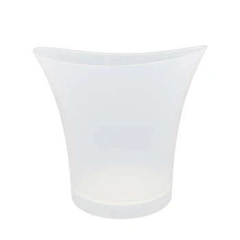 

Colorful LED Ice Bucket 5L Large Capacity Wine Cooler Waterproof with Colors Changing Champagne Wine Beer Bucket