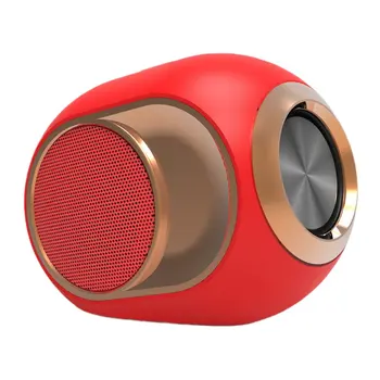

X6 Portable Wireless Speaker Sound Subwoofer Golden Egg 1200Mah Battery Two Channel Stereo Intelligent Noise Reduction