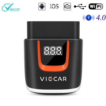 

Original Viecar ELM 327 PIC18F25K80 OBD2 wifi BT4.0 For Android/IOS Scanner ODB2 OBD 2 Car Diagnostic Auto tool PK elm327 V1.5