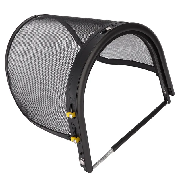 Fűnyírói Védő Sisak Teljes Háló Biztonsági Arcmaszk Pajzsmaszk Viztora Erdészeti Kertészeti Szemvédelem Új - Image 5