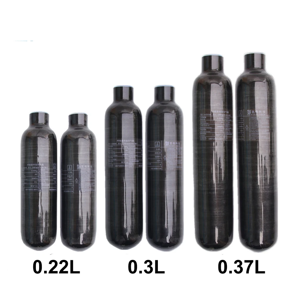 shipping them globally CE 0.22L0.42L Carbon Fiber Cylinder 4500 psi