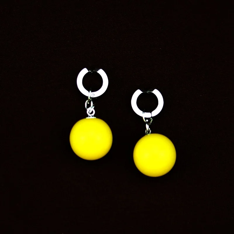 Takerlama Super Vegetto Potara Earrings Black Son Goku Zamasu Cosplay Props accessories for jewelry