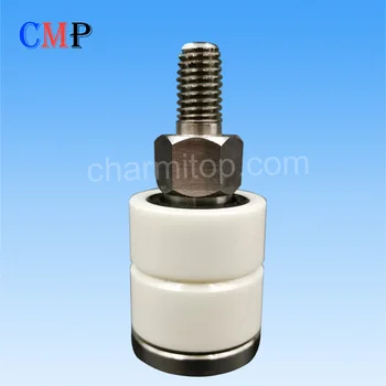 

WEDM-LS Wire Cutting Machine Parts Roller 3050105 Ceramic flat S400C-6 Slot width=6mm D=25mm for Sodick EDM Manual AF for Belt