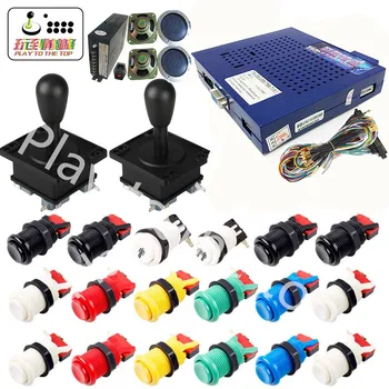 

NEW DIY Arcade game kits multi classic jamma game elf 1162 in1 PCB Box games board+power supply+joystick+buttons