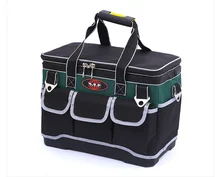 Oxford – sac à outils de mise à niveau, sac d'électricien de 13/14/16/2021 pouces, boîte à outils de stockage d'outils robuste étanche et résistant à l'usure, 19/20, 1680D