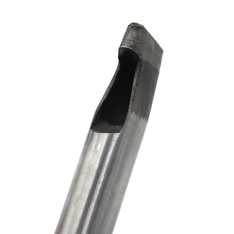 가죽 타원형 구멍 펀치, 타원형 각도 간격 벨트 펀칭 도구, DIY 공예 가죽 펀처 구멍 드릴링 도구, 너비 4mm