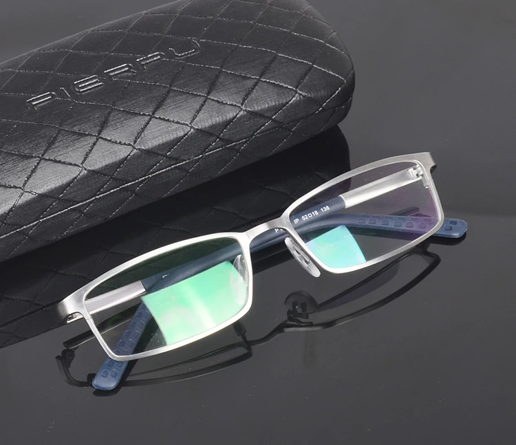 

Men Eyeglasses Frame Pure Titanium Optical Glasses Prescription Spectacles Full Rim Eyewear Metal Frame reading Glasses Frame