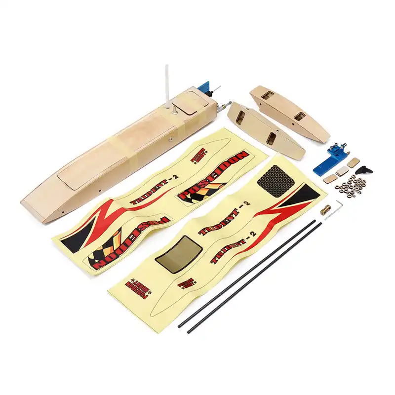 rc boat kit unassembled