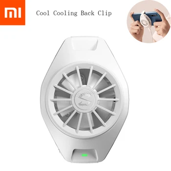 

2020 Xiaomi Mijia Cool Cooling Case Fan Back Clip Type-C Bass Operation Mini Radiating Device For Xiaomi 10Pro for iPhone Huawei