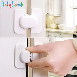 Serrure de réfrigérateur à domicile pour enfants en bas âge, serrure d'armoire, sécurité pour bébé, 3 pièces/lot 