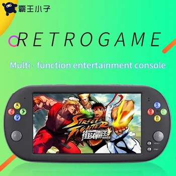 

Powkiddy X16 7 Inch Game Console Handheld Portable 16GB Retro Classic Video Game Player for Neogeo Arcade Handheld Game Players