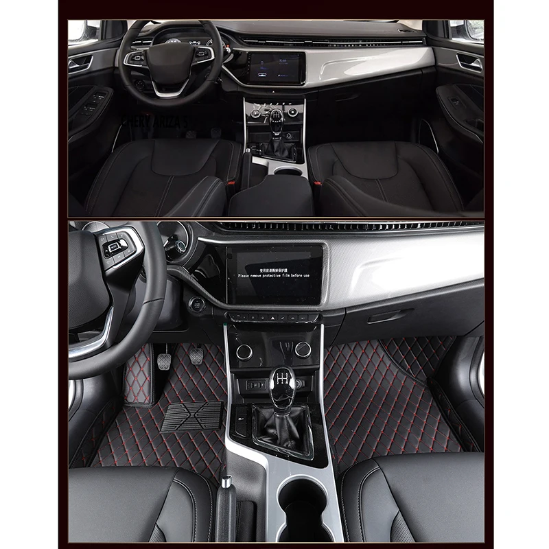 Кожаный напольный коврик для Citroen DS DS3 DS4 DS5 DS6 DS7 DS4S DS5LS|Напольные коврики| |