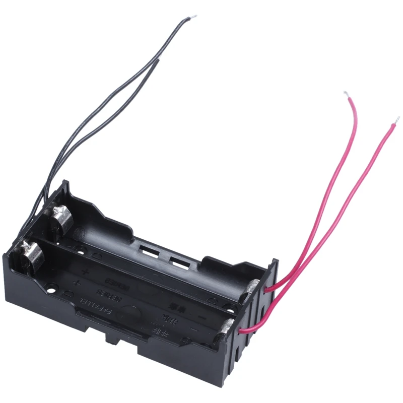 Черный пластик 2 слота 2x3 7 V 18650 Держатель батареи контейнер x 2| |