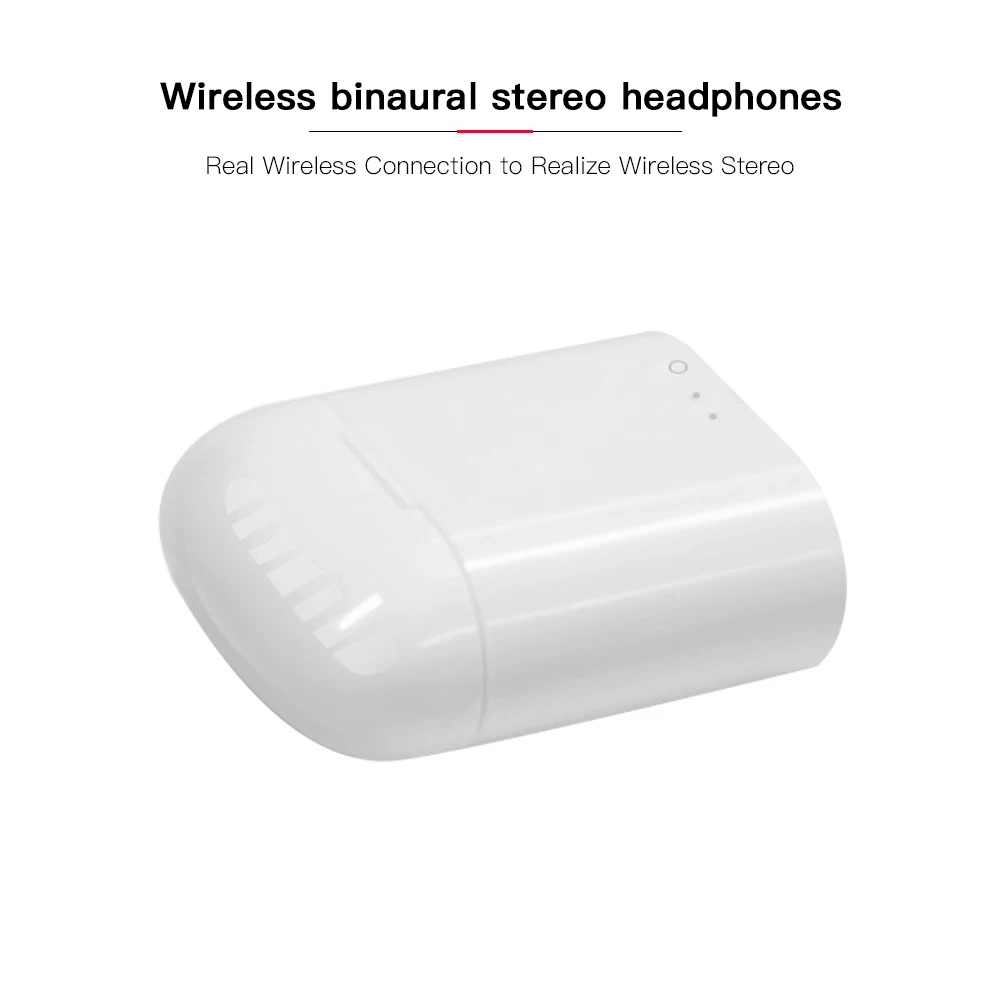 Qh1 TWS 5,0 Bluetooth наушники 3D стерео беспроводные наушники с двойным микрофоном Белые Водонепроницаемые bluetooth наушники гарнитура