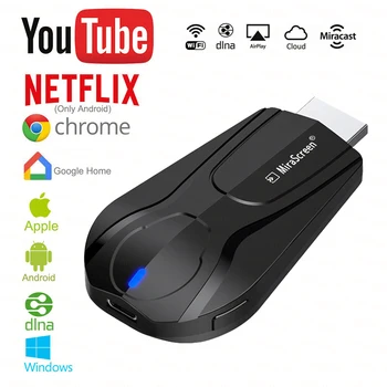 

2020 NEW Wireless Wifi Display Receiver Airplay HDMI Dongle TV Stick Miracast Adapter Mirror Box for ios Android