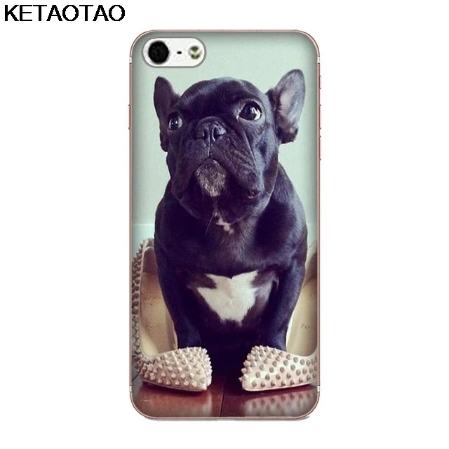 KETAOTAO Frances бульдог щенок чехол для телефона s для iPhone 5S 6S 7 8 Plus X XS XR 11 Pro Чехол кристально чистый мягкий TPU чехол s - Цвет: Армейский зеленый