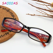SAOIOAS, модные женские весенние очки с петлями, цветочный принт, смола, очки для чтения, женские очки, защитные очки для дальнозоркости+ 1,0~+ 4,0