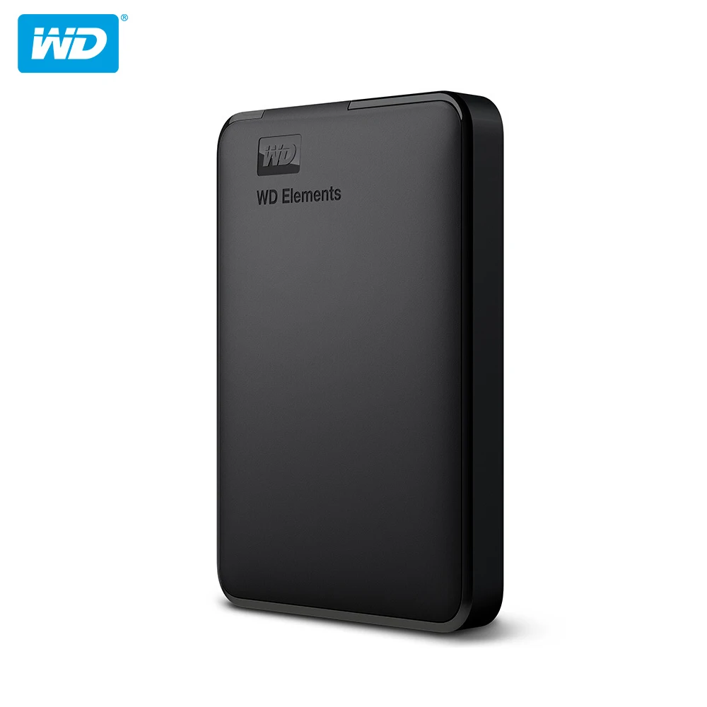 Western Digital Elements внешний HDD 1 ТБ 2 ТБ 4 ТБ USB 3,0 Портативный жесткий диск с кабелем HDD для портативных ПК