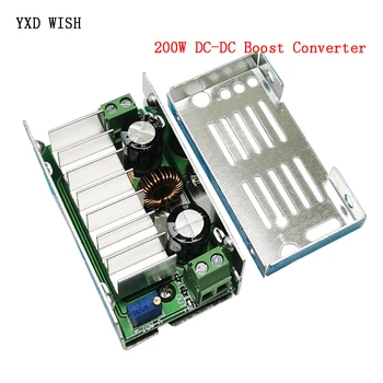 

200W DC-DC Boost Converter 6-35V to 6-55V Step-Up Adjustable Power Supply Module DC DC Step Up Voltage Charger Power With Shell