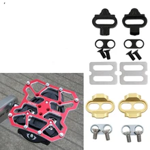 Mountain Bicycle Pedals Cleat Biking MTB Bike Release Multi-Release Pedal Stollen Cleat Mutter Platten Float SPD Cleat Set rachel platten rachel platten wildfire deluxe version