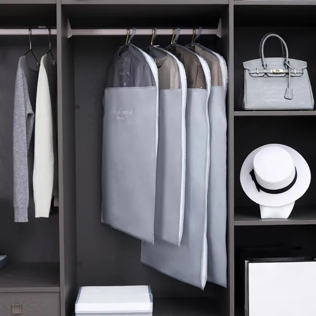 Fedőr Ruházat Lógó Ruhadarab Táska Ruhák Tároló Öltöny Védelmező De Ropa Alkalmi Állatorvosi Rangement Porfedelek - Image 2