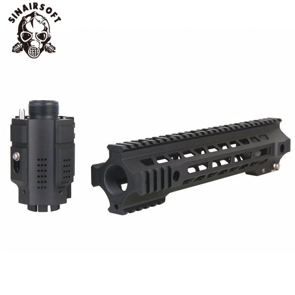 SINAIRSOFT стиль Охота Пикатинни 14 ''/17'' поручень системы черный для страйкбола AEG M4/M16