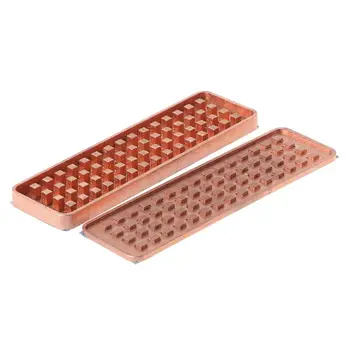 

Copper NVME NGFF M.2 Heatsink 2280 SSD Metal Sheet Thermal Conductivity Silicone Wafer Cooling Fan Heatsink